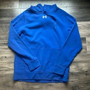 Under Armour Men’s Loose Blue Medium Hoodie Sweatshirt